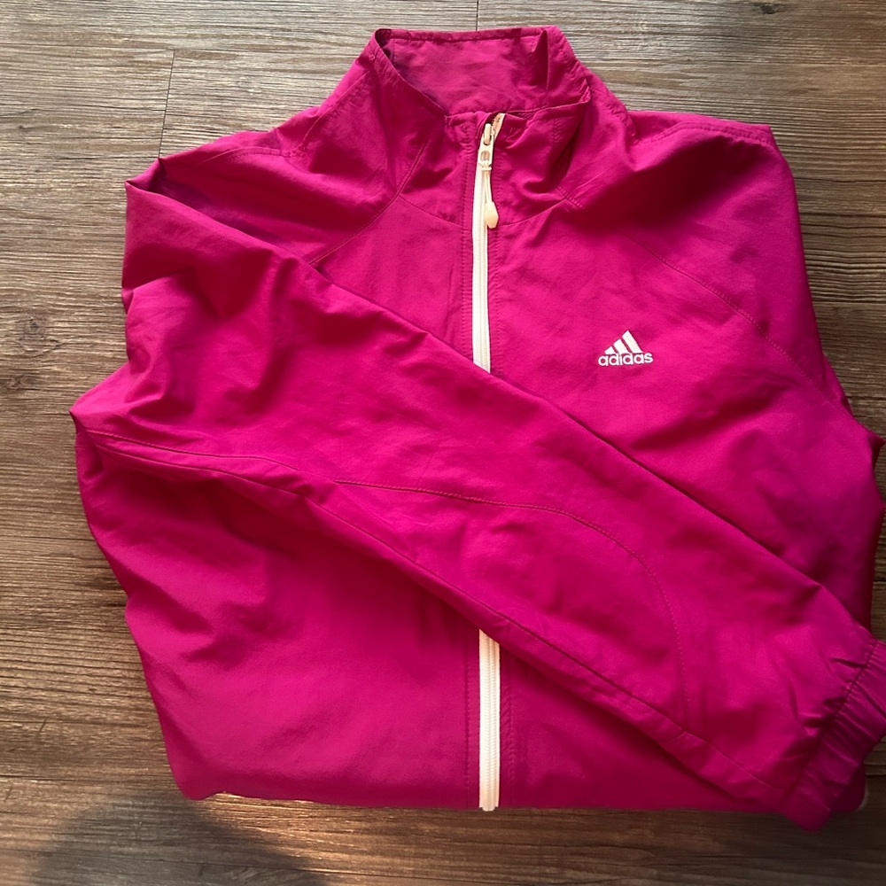 Adidas Fuchsia Sports Jacket